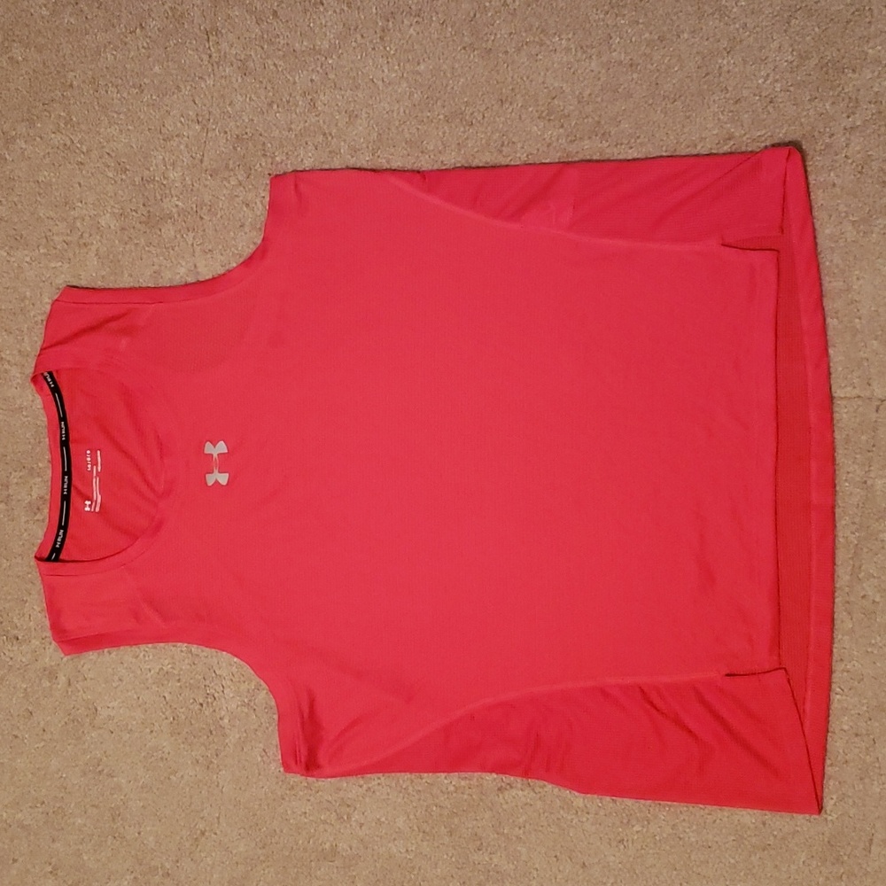 Under Armour Men's Red Heatgear Tank
